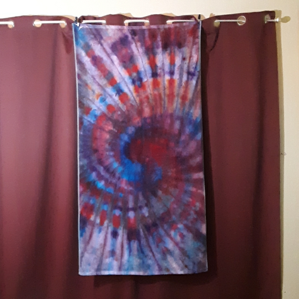 Tiedye towel